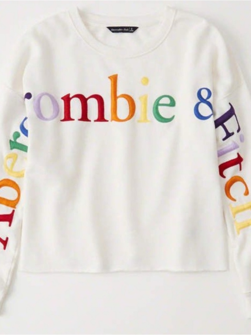 Abercrombie pride sweater XS